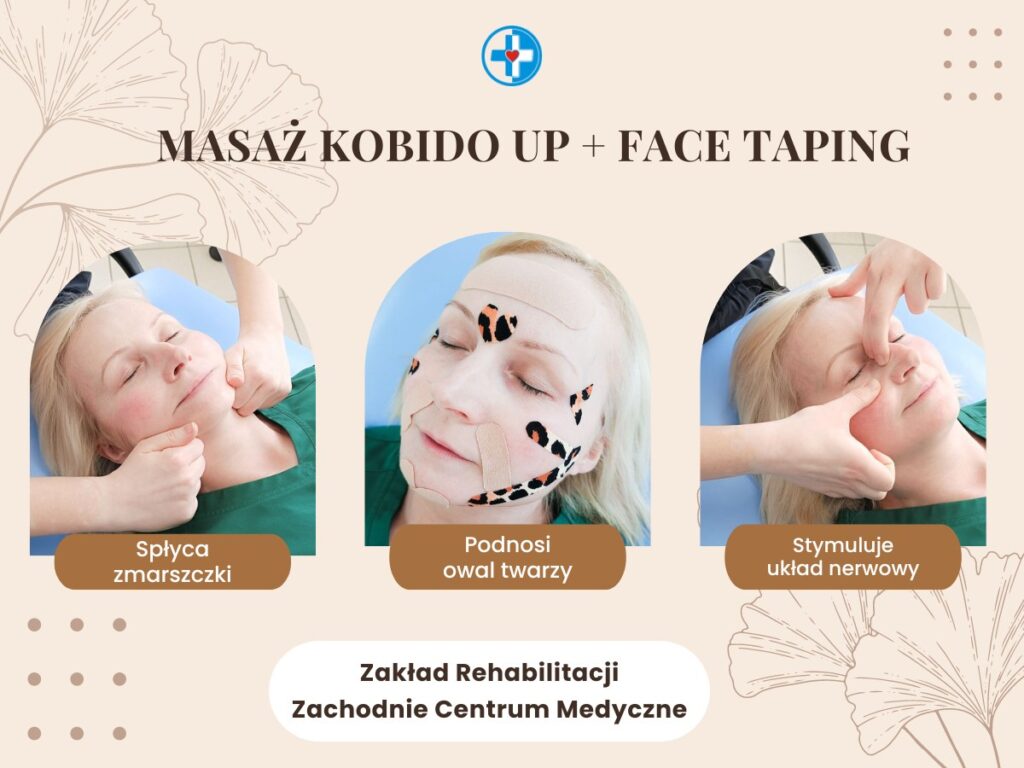 Masaż Kobido up + Face Taping